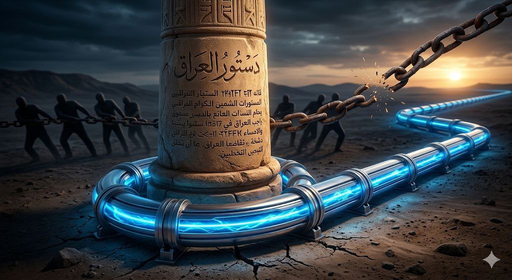 مطرقة الدستور تسحق "المناورة".. بغداد تعلن نهاية التفاوض وتلوح بـ "البديل الموازي" لخط جيهان
