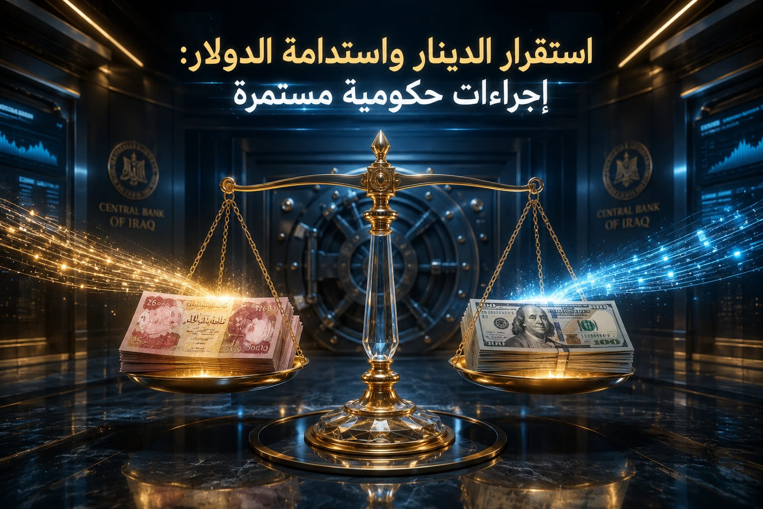 مستشار حكومي يوجه رسالة طمأنة: إجراءات متواصلة لتعزيز استقرار الدينار واستدامة ضخ الدولار