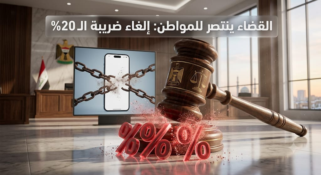 القضاء الأعلى يطيح بـ "ضريبة شحن الموبايل": إلغاء رسوم الـ 20% بقرار قضائي بات
