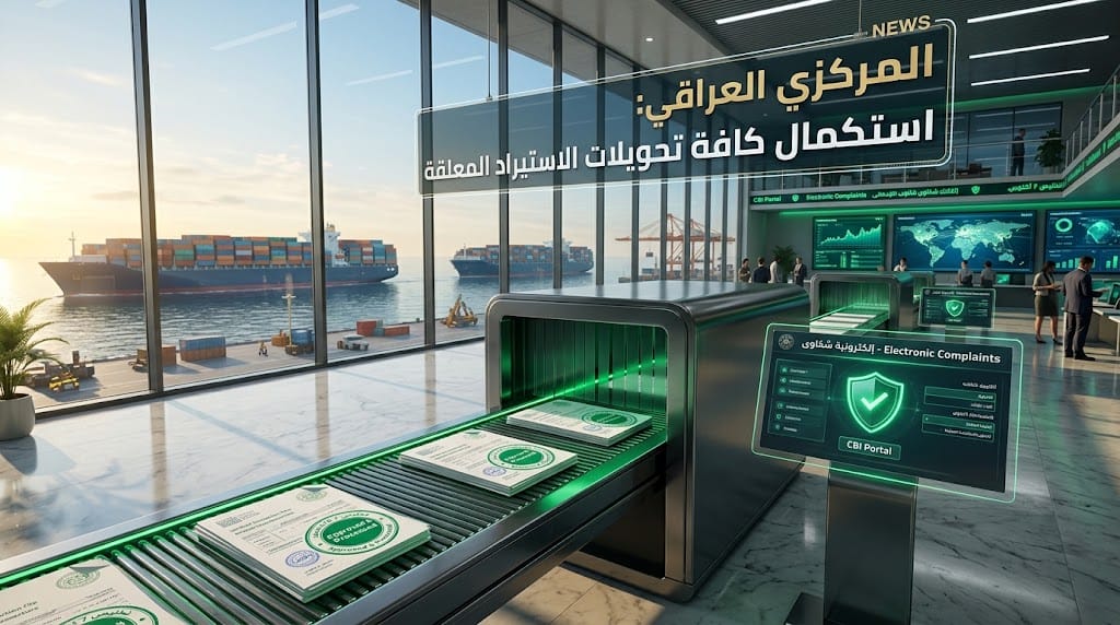 البنك المركزي العراقي يعلن استكمال تسوية كافة التحويلات المجمدة قبل تعديل سعر الصرف